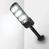 Sieninis šviestuvas LTC Saulės šviestuvas LTC 3 x LED COB 24 W, 1800 lm, judesio ir prieblandos jutiklis, 1800 mAh baterija, pultelis.