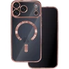 TFO „Color Chrome Mag“ dėklas, skirtas „iPhone 17 Pro“ 6,3" / „iPhone 18 Pro“ 6,3", rožinio aukso spalvos