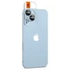 Spigen OPTIK.TR „EZ Fit” Kameros apsauga 2-pack Apple iPhone 14/14 Plus juodos spalvos