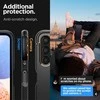Spigen dėklas Rugged Armor, skirtas Samsung Galaxy A14 4G / LTE matinės juodos spalvos