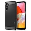Spigen dėklas Rugged Armor, skirtas Samsung Galaxy A14 4G / LTE matinės juodos spalvos