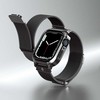 Dėklas Spigen Metal Fit Pro, grafitinė - Apple Watch 9/8/7 45mm