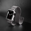 Dėklas „Spigen Metal Fit Pro“, grafito spalvos – „Apple Watch 9/8/7“ (45 mm)