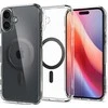 Spigen Ultra Hybrid MagSafe Carbon Fiber Apple iPhone 16 – dėklas telefonui pilkos spalvos