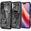 Spigen Ultra Hybrid MagSafe Zero One Apple iPhone 16 – dėklas telefonui pilkos spalvos