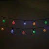 Saulės energija įkraunama LED girlianda CRYSTAL BALLS SCB61 6,5m 30 lempučių, spalvota, Forever Light