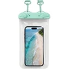 Telforceone Atsparus vandeniui case rainbow turquoise