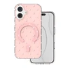 Telforceone „Bubble Dots Mag“ dėklas, skirtas „iPhone 17 6,3“ (rožinis)