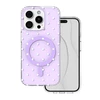 TFO Bubble Dots Mag dėklas, skirtas iphone 15 Pro 6,1" violetinis