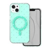TFO Telforceone „Bubble Dots Mag“ dėklas, skirtas „iPhone 13 / 14“ 6,1 colio, žalias