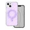 Telforceone „Bubble Dots Mag“ dėklas, skirtas „iPhone 13 / 14“ 6,1 colio, violetinis