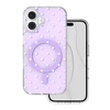 TFO Bubble Dots Mag dėklas, skirtas iphone 16 6,1" violetinis