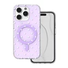 TFO Telforceone „Bubble Dots Mag“ dėklas, skirtas „iPhone 14 Pro 6,1“; violetinis