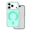 Telforceone „Bubble Dots Mag“ dėklas, skirtas „iPhone 17 Pro 6,3“ / „18 Pro 6,3“; žalias