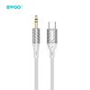 Telforceone Audio adapteris Bwoo (AUX074) iš USB-C į 3,5mm 1m sidabrinis