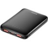 Telforceone BWOO išorinė baterija P72 QC 22.5W PD 20W 5000 mAh su 2 x USB-A prievadais ir 1 x USB-C prievadu, juoda