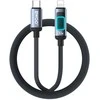 BWOO X324CL pintas greitojo įkrovimo laidas su šviesos indikatoriumi PD 27W USB-C – Lightning
