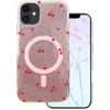 Telforceone „Cherry Mag“ dėklas, skirtas „iPhone 11“ blizgučiams