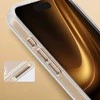 Dėklas Telforceone Clear Thin Mag case for iPhone 17 6,3" auksinis
