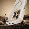 Dėklas Telforceone Clear Thin Mag case for iPhone 17 6,3" auksinis