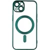 Dėklas Telforceone Color Chrome Mag case for iPhone 17 6,3" žalias
