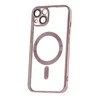 TelForceone Color Chrome Mag dėklas, skirtas iPhone 14 6,1 rose auksinis