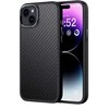 TelForceone Comma dėklas, skirtas Kevlar Mag, skirtas iPhone 15 juodos spalvos