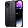TelForceone Comma dėklas, skirtas Kevlar Mag, skirtas iPhone 15 Plus juodos spalvos
