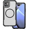 Dėklas Telforceone Defender Carbon Mag case for iPhone 12 6,1" juodas