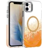 Dėklas Telforceone Epoxy Mag case for iPhone 11 oranžinis