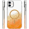 Dėklas Telforceone Epoxy Mag case for iPhone 11 oranžinis