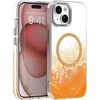 Dėklas Telforceone Epoxy Mag case for iPhone 13 / 14 6,1" oranžinis