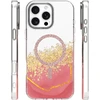 Dėklas Telforceone Epoxy Mag case for iPhone 16 Pro Max 6,9" pink