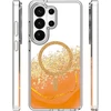 Dėklas Telforceone Epoxy Mag case for Samsung Galaxy S26 Ultra oranžinis