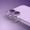 Telforceone Etteri camera lens protector for iPhone 17 violetinė