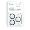 Telforceone Etteri camera lens protector for iPhone 17 Pro / 17 Pro Max mėlynas