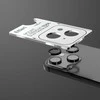 Telforceone Etteri camera lens protector for iPhone 15 / 15 Plus juodas