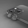 Telforceone Etteri camera lens protector for iPhone 15 / 15 Plus juodas
