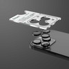 Telforceone Etteri camera lens protector for iPhone 15 Pro / 15 Pro Max juodas