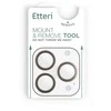 Telforceone Etteri camera lens protector for iPhone 16 Pro / 16 Pro Max dessert