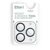 Telforceone Etteri camera lens protector for iPhone 15 Pro / 15 Pro Max deep mėlynas