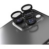 Telforceone Etteri camera lens protector for iPhone 16 Pro / 16 Pro Max juodas