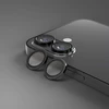 Telforceone „Eteri“ kameros objektyvo apsauga, skirta „iPhone 17“, juoda
