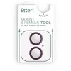 Telforceone Etteri camera lens protector for iPhone 16 / 16 Plus rose pink