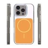 Dėklas Telforceone Etteri Hidden Pearl case for iPhone 16 Pro 6,3" oranžinis