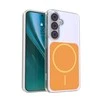 Dėklas Telforceone Etteri Hidden Pearl case for Samsung Galaxy S25 oranžinis