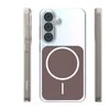Dėklas Telforceone Etteri Hidden Pearl case for Samsung Galaxy S25 ruda