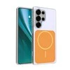 Dėklas Telforceone Etteri Hidden Pearl case for Samsung Galaxy S25 Ultra oranžinis