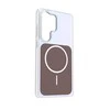 Dėklas Telforceone Etteri Hidden Pearl case for Samsung Galaxy S25 Ultra ruda