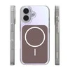 Dėklas Telforceone Etteri Hidden Pearl case for iPhone 17 6,3" ruda